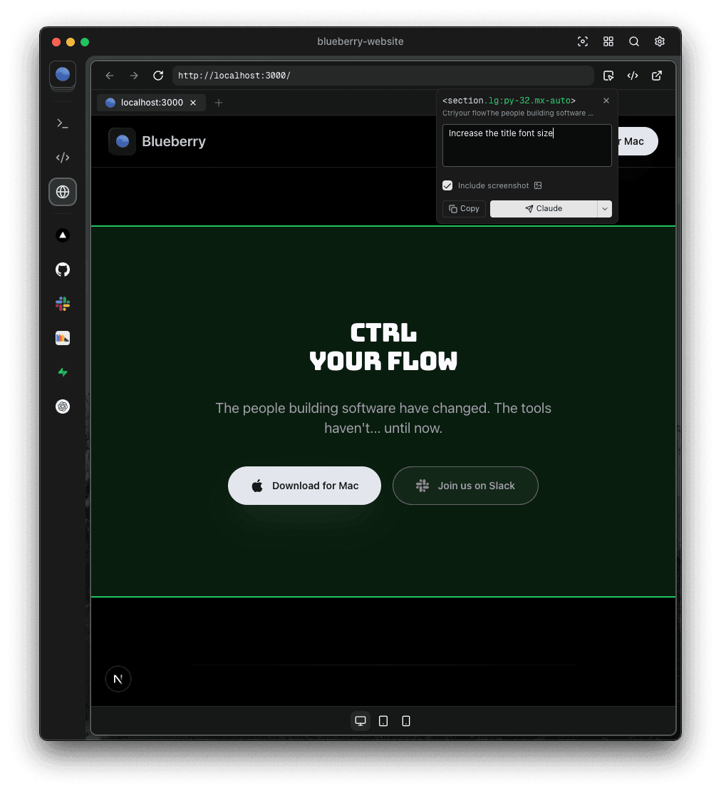 Screenshot & Element Select